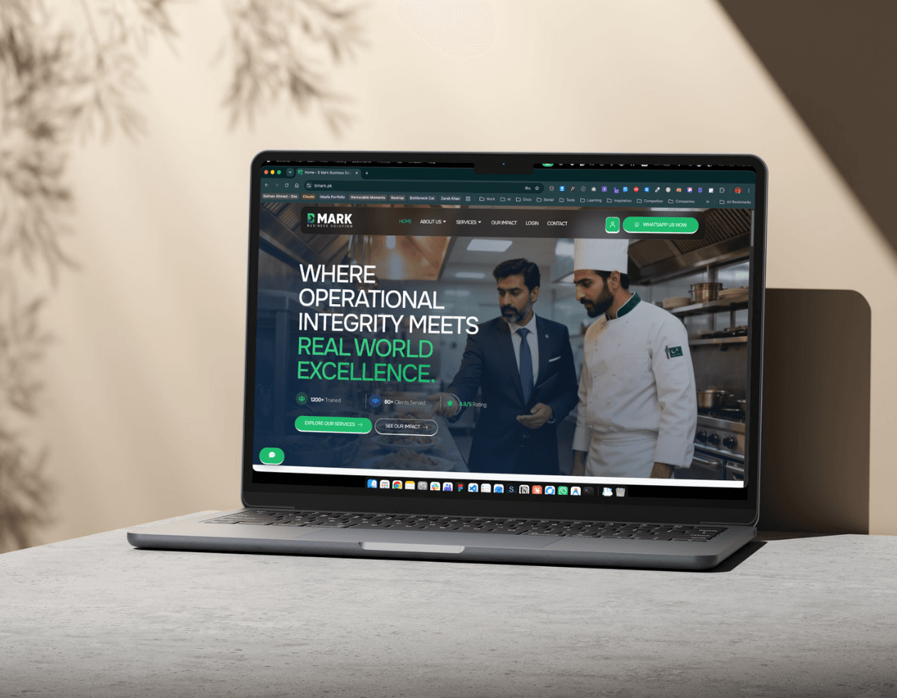 BMark Business Solutions — Custom Training LMS on WordPress — case study by Salman Ahmed