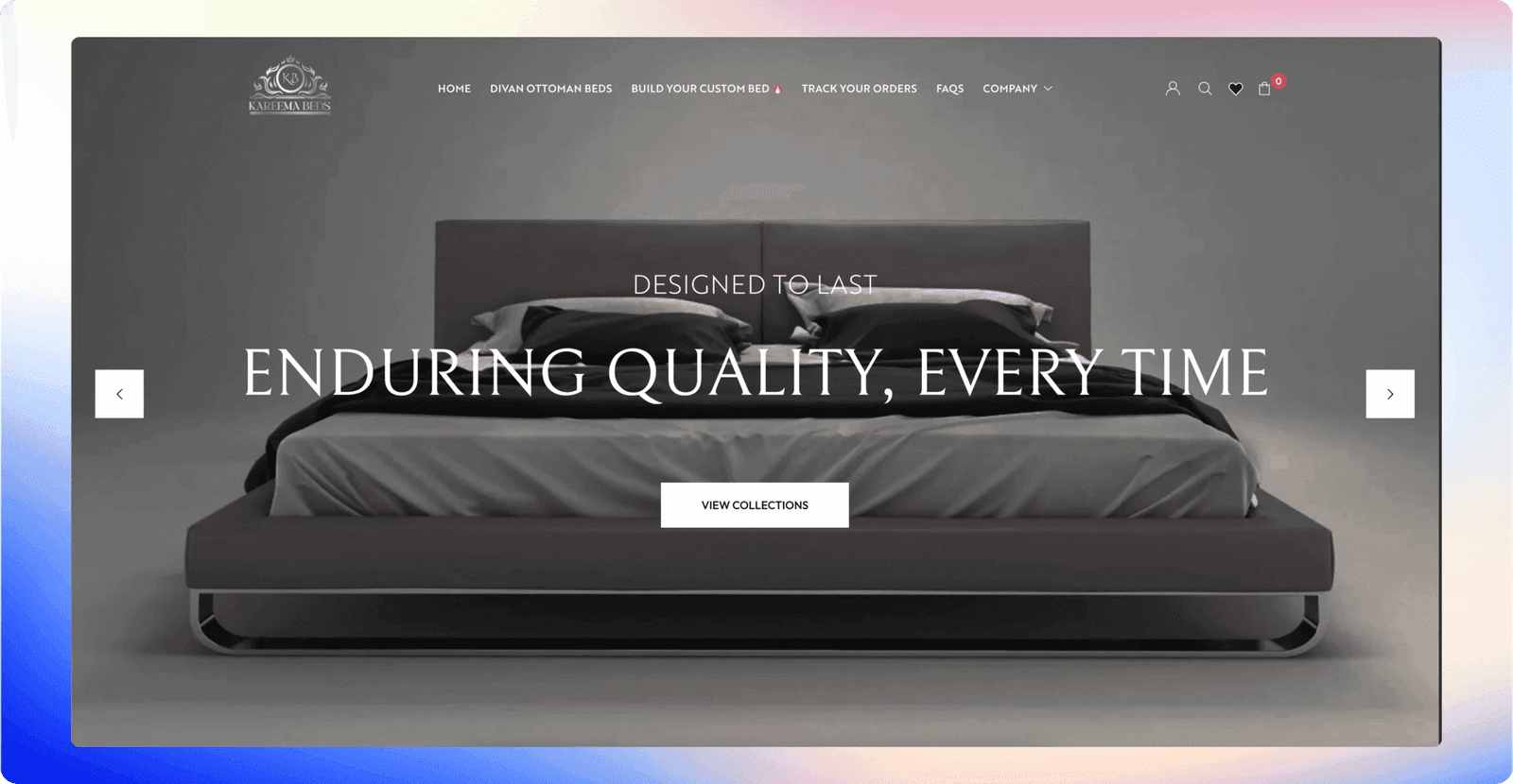 Kareema Beds — Handmade Custom Beds Brand in the UK — 1