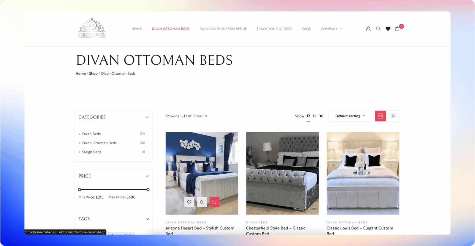 Kareema Beds — Handmade Custom Beds Brand in the UK — 4