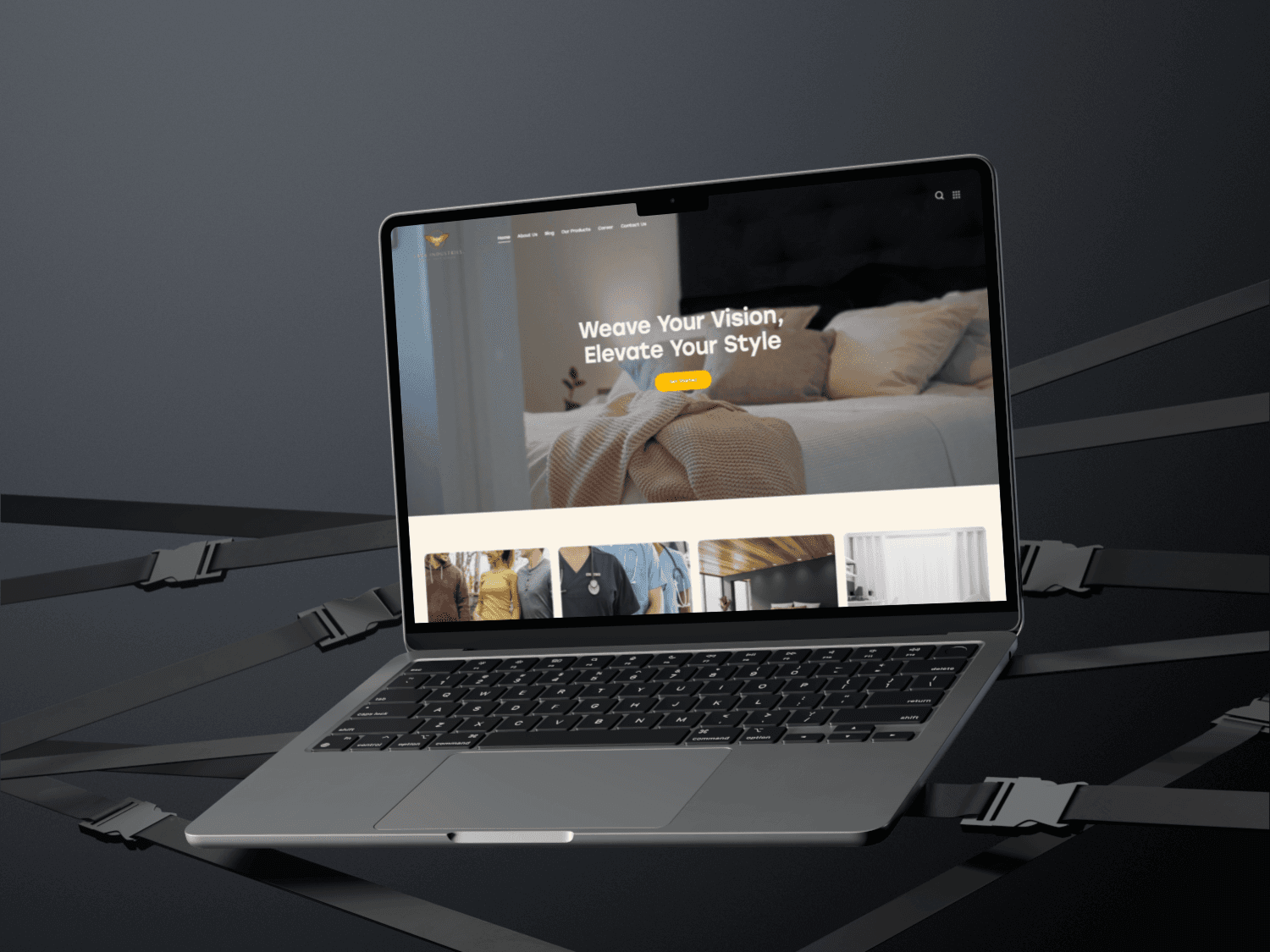 Saya Industries – Textile E-commerce Store — website by Salman Ahmed