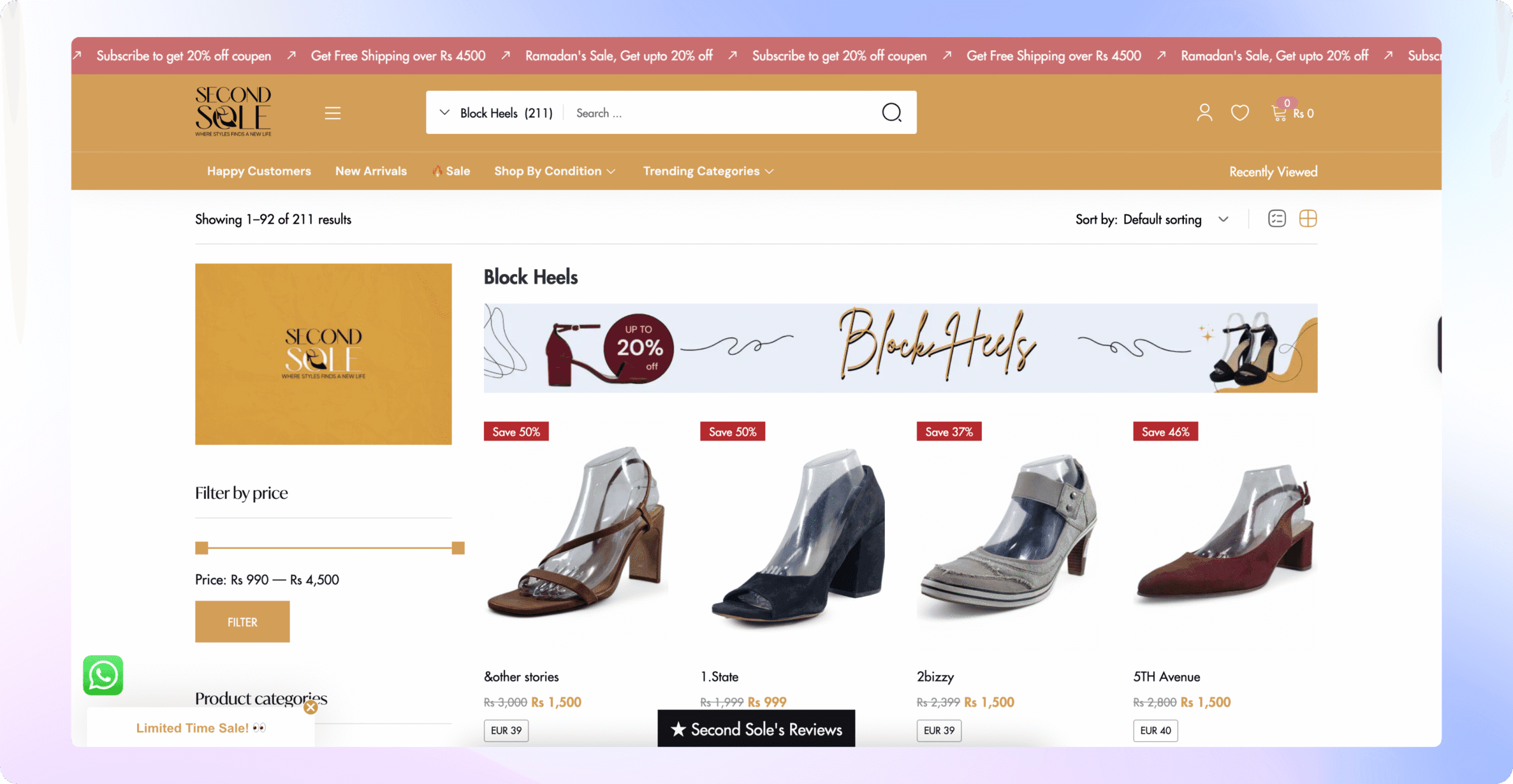 Second Sole — Women’s Thrift Shoe Store — 1