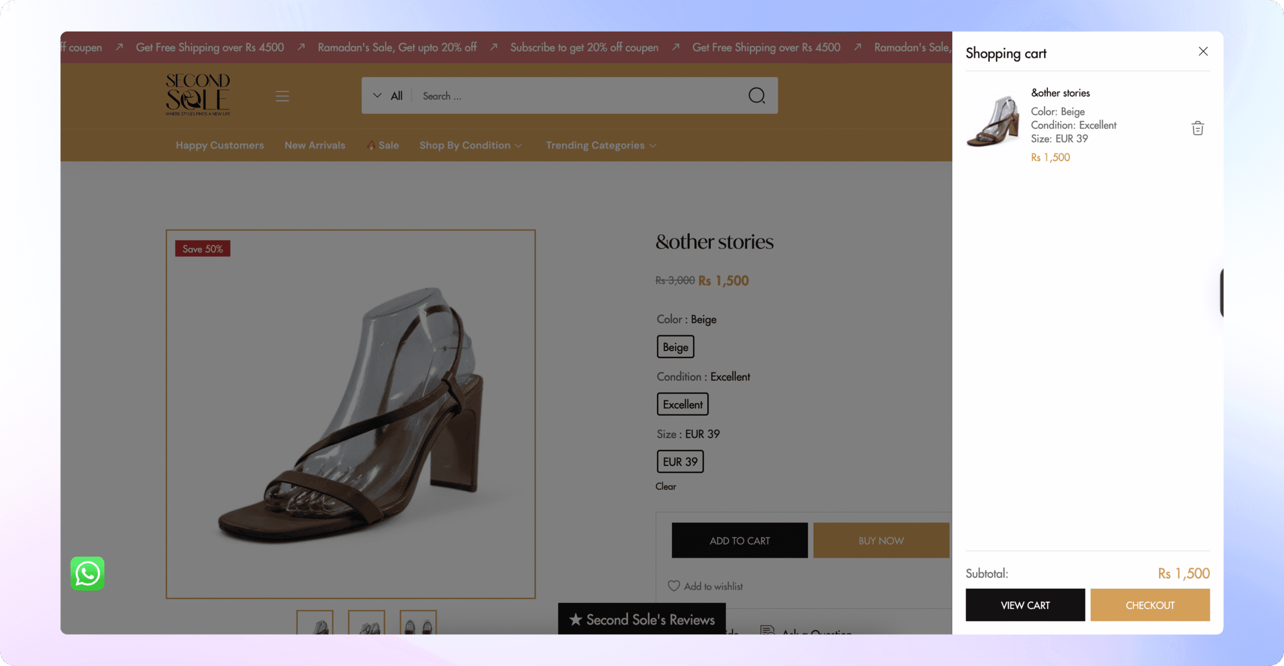Second Sole — Women’s Thrift Shoe Store — 3