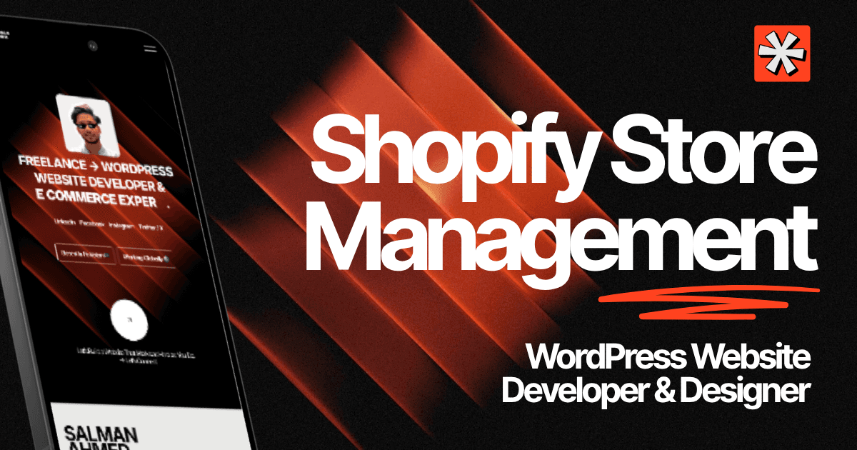 Shopify Store Management Services