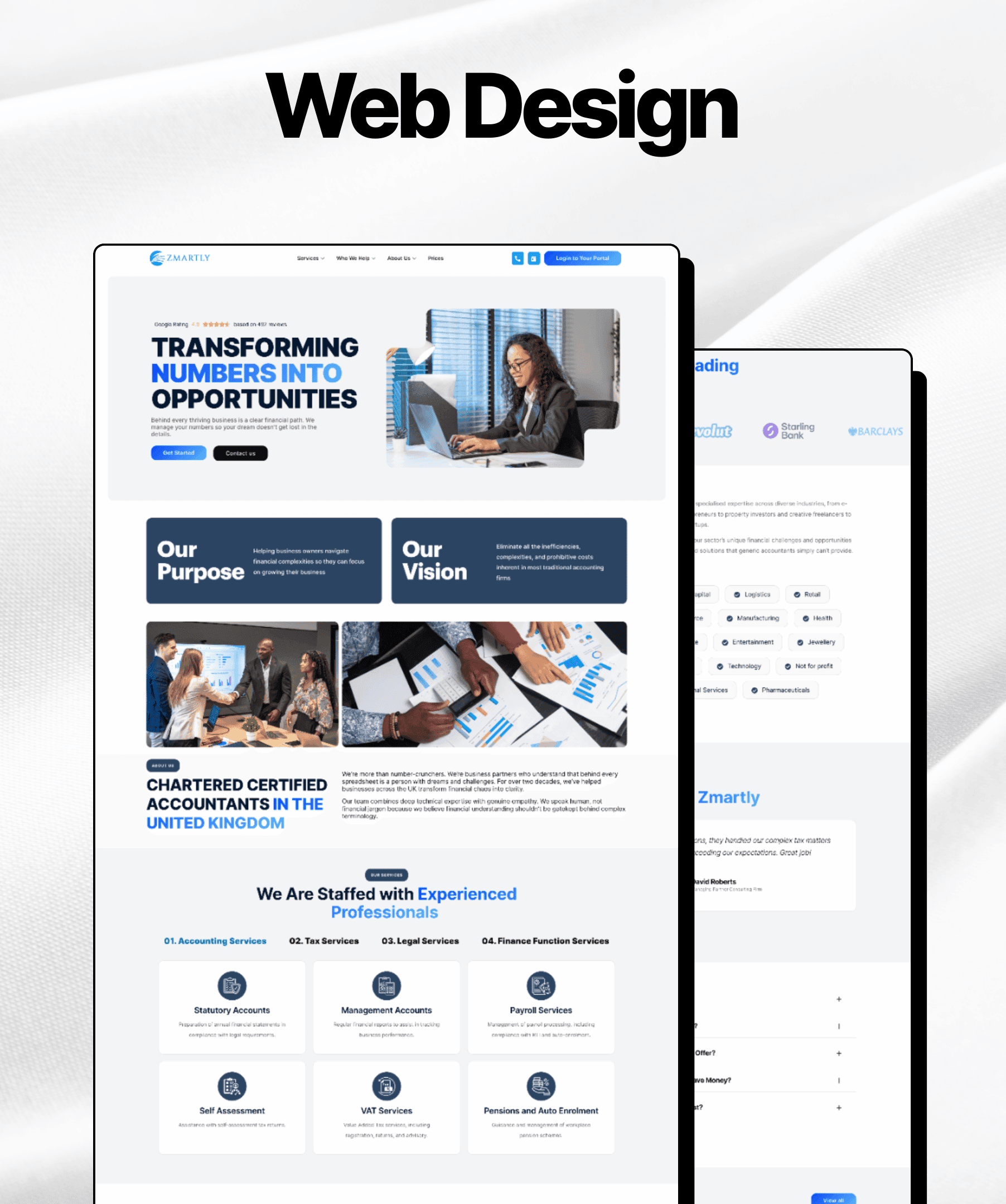 Web design services by Salman Ahmed
