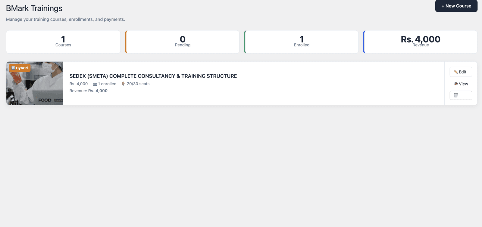 BMark Business Solutions — Custom Training LMS on WordPress — 3