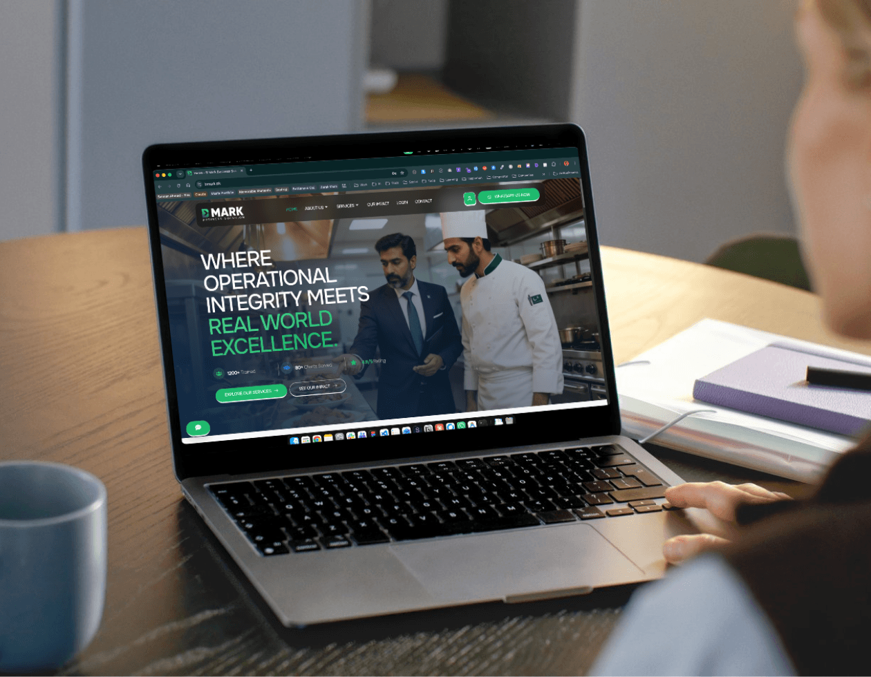 BMark Business Solutions — Custom Training LMS on WordPress