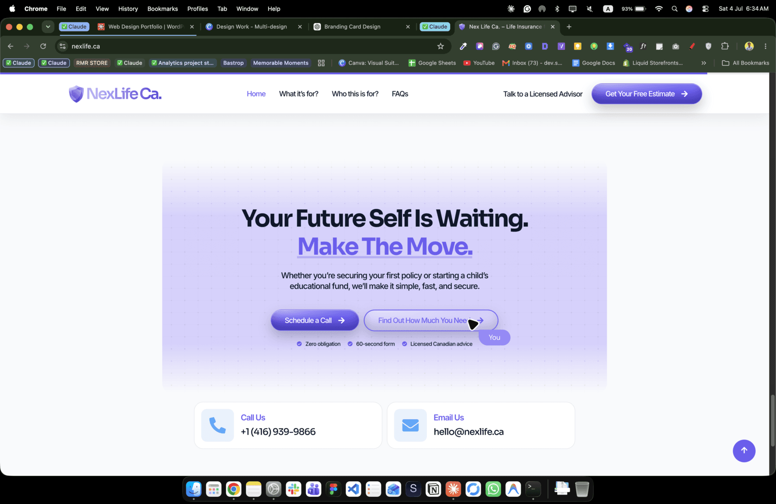 NexLife Ca. — Life Insurance Brand for Young Canadians — 5