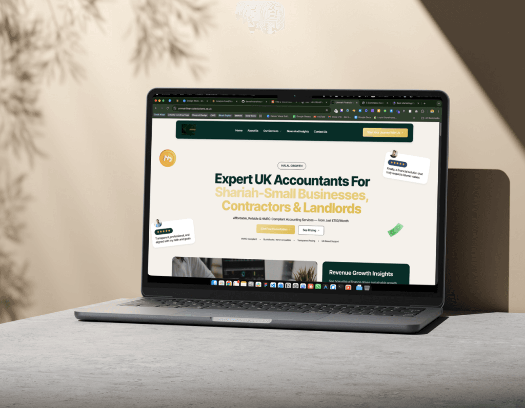 Ummah Financial Solutions — Ethical UK Accounting & Finance Brand