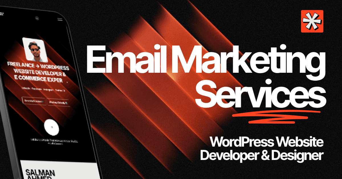 email marketing services in Pakistan - Salman Ahmed
