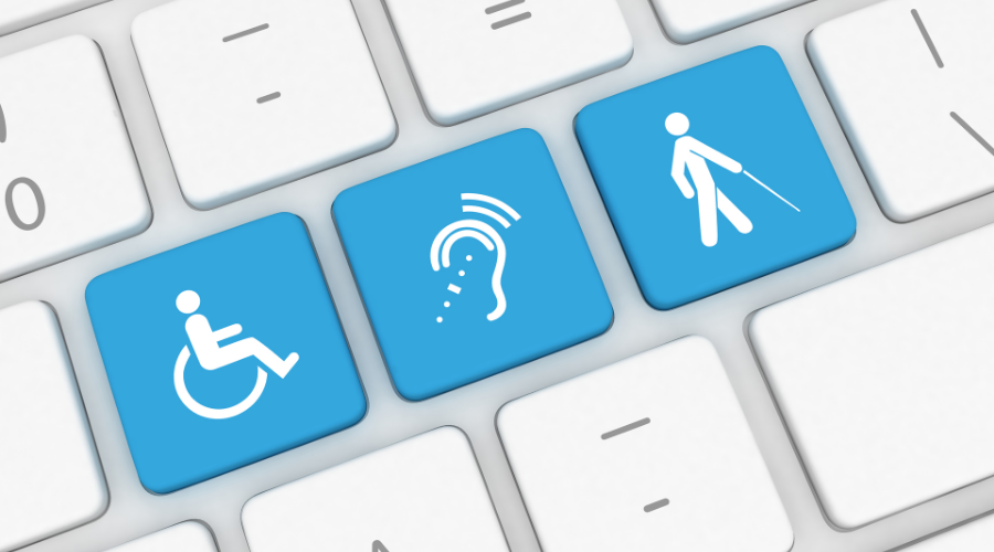 accessible website design example