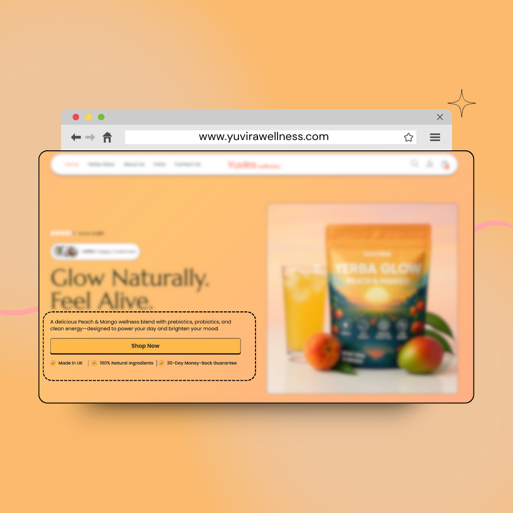 CRO-focused CTA for small business website.