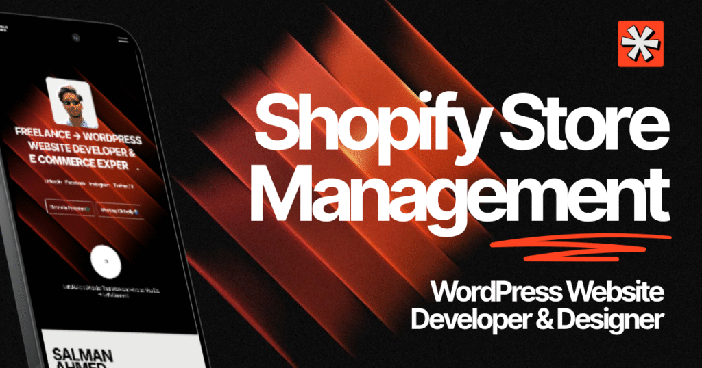 Shopify Store Management Services in Pakistan - Salman Ahmed